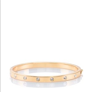 Set in Stone Hinged Bangle